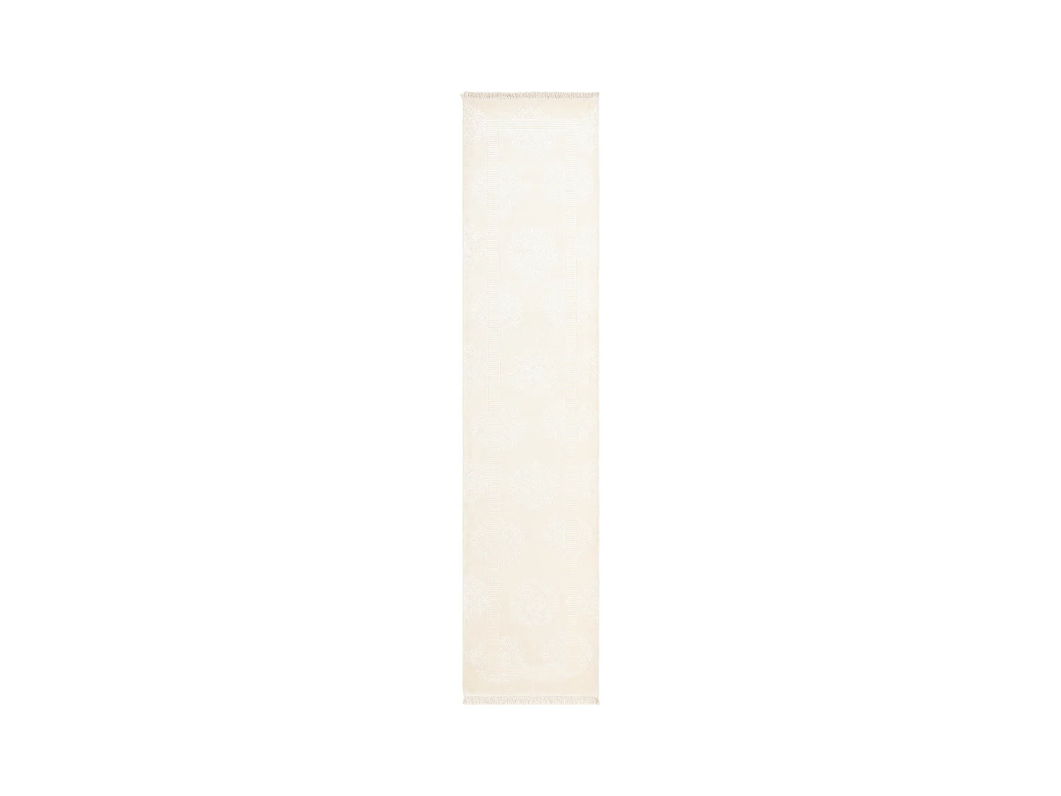 Tapis de couloir en laine 89x399 beige Darya