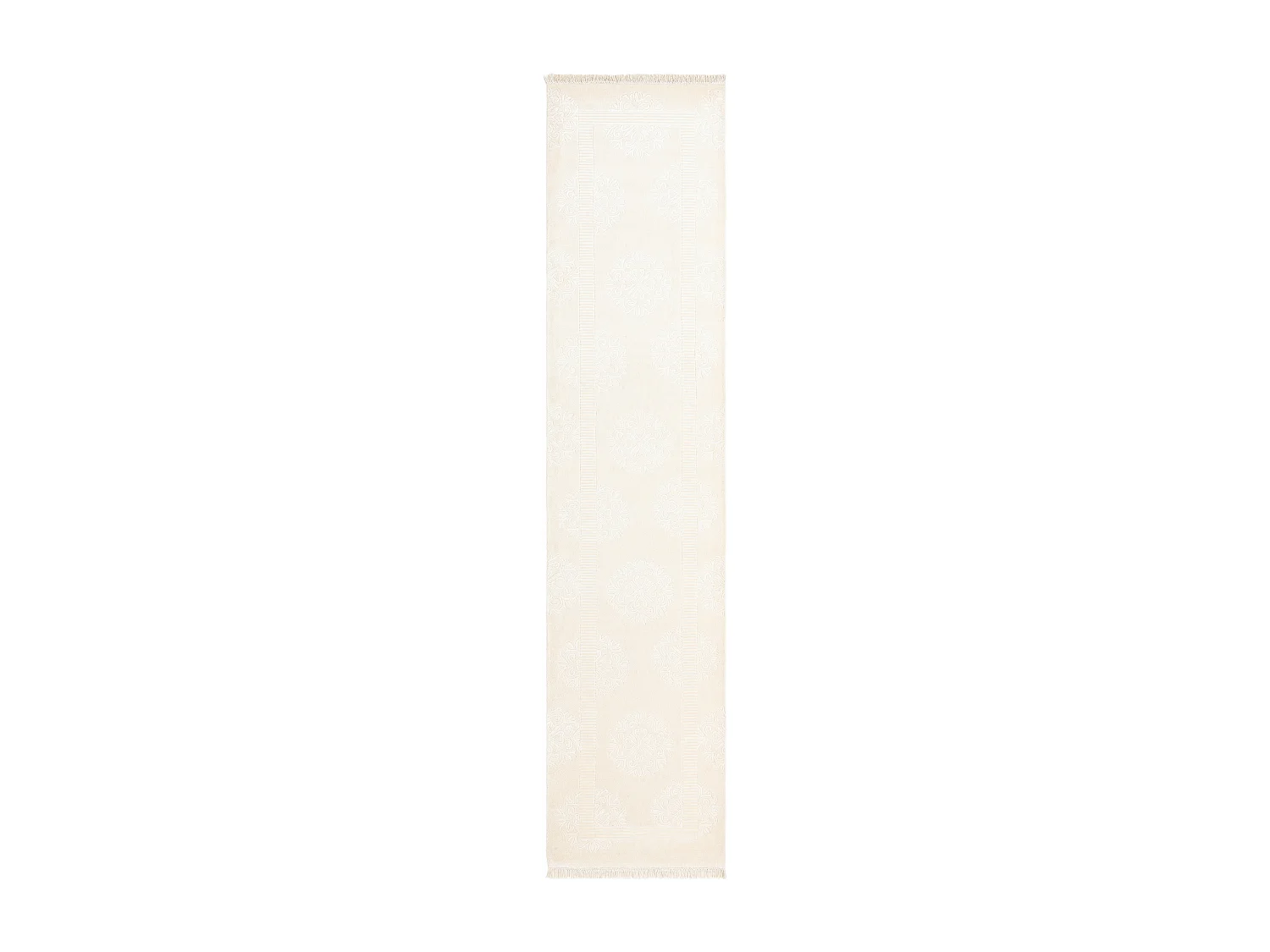 Tappeto per corridoio in lana 89x399 beige Darya