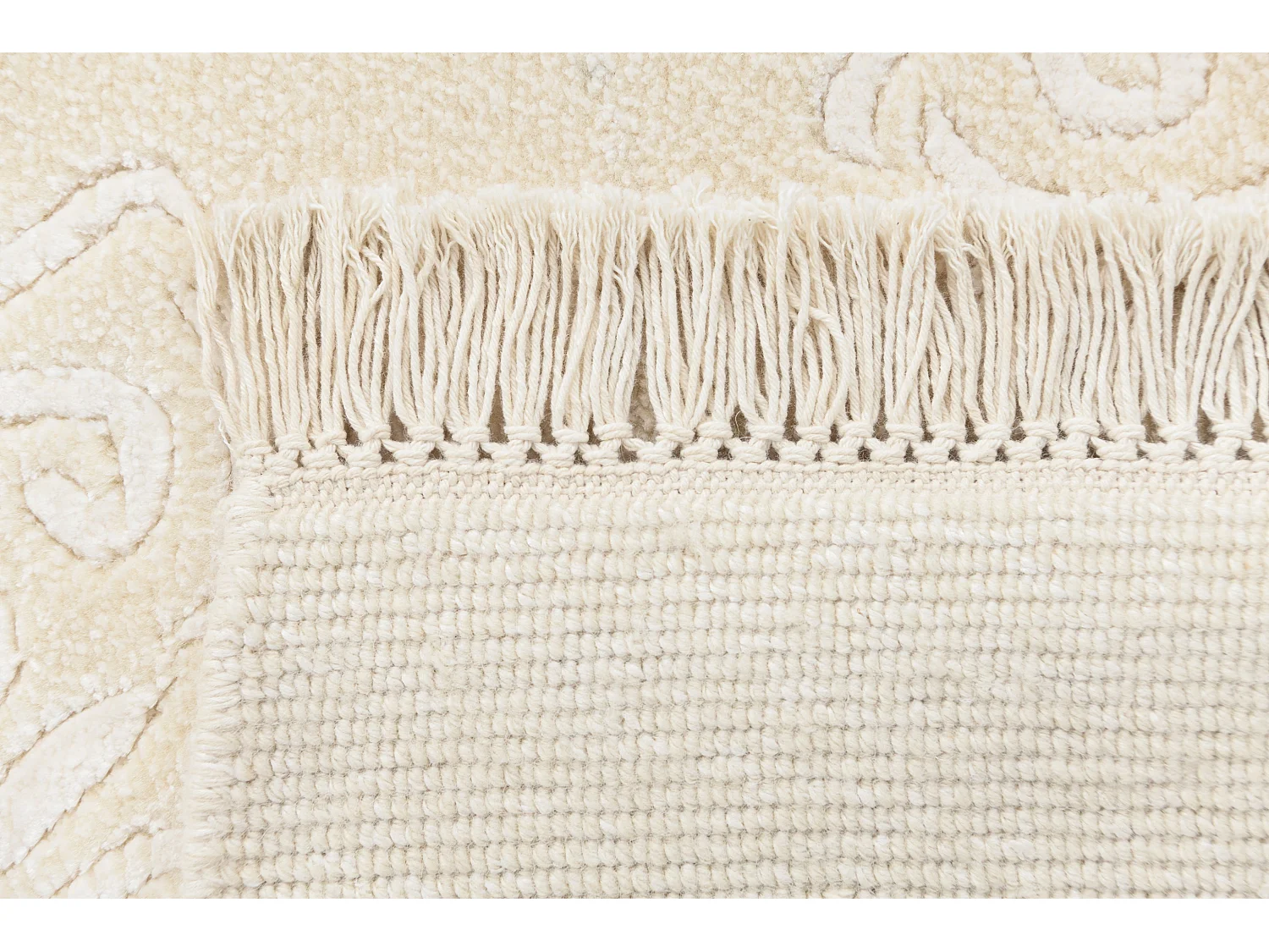 Tappeto per corridoio in lana 89x399 beige Darya