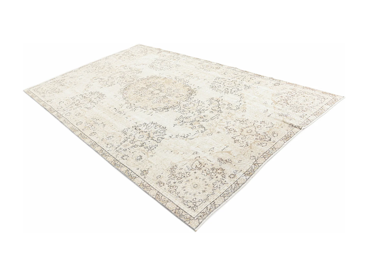 Tapis de laine 170x282 beige Ultra Vintage