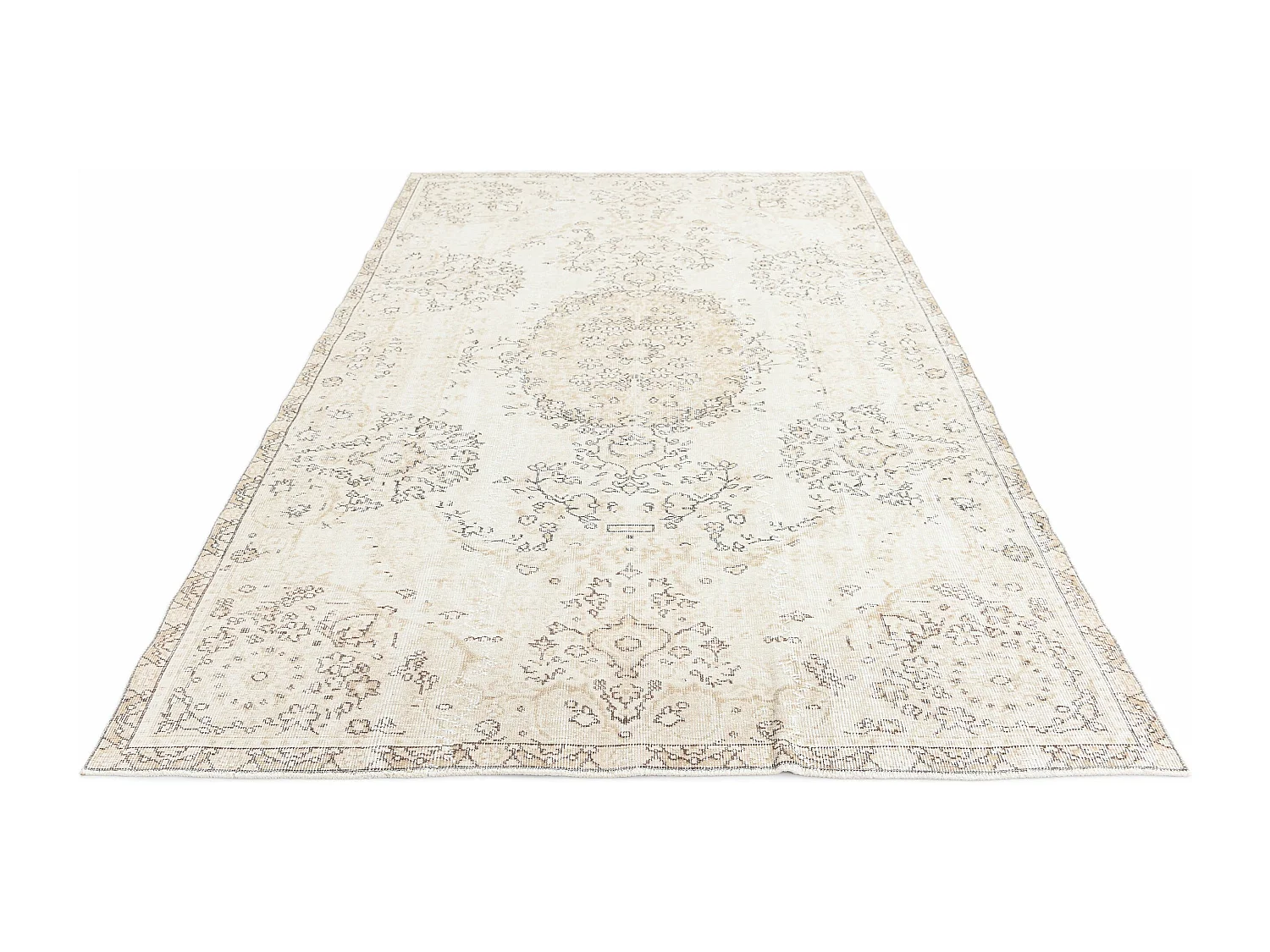 Tapis de laine 170x282 beige Ultra Vintage