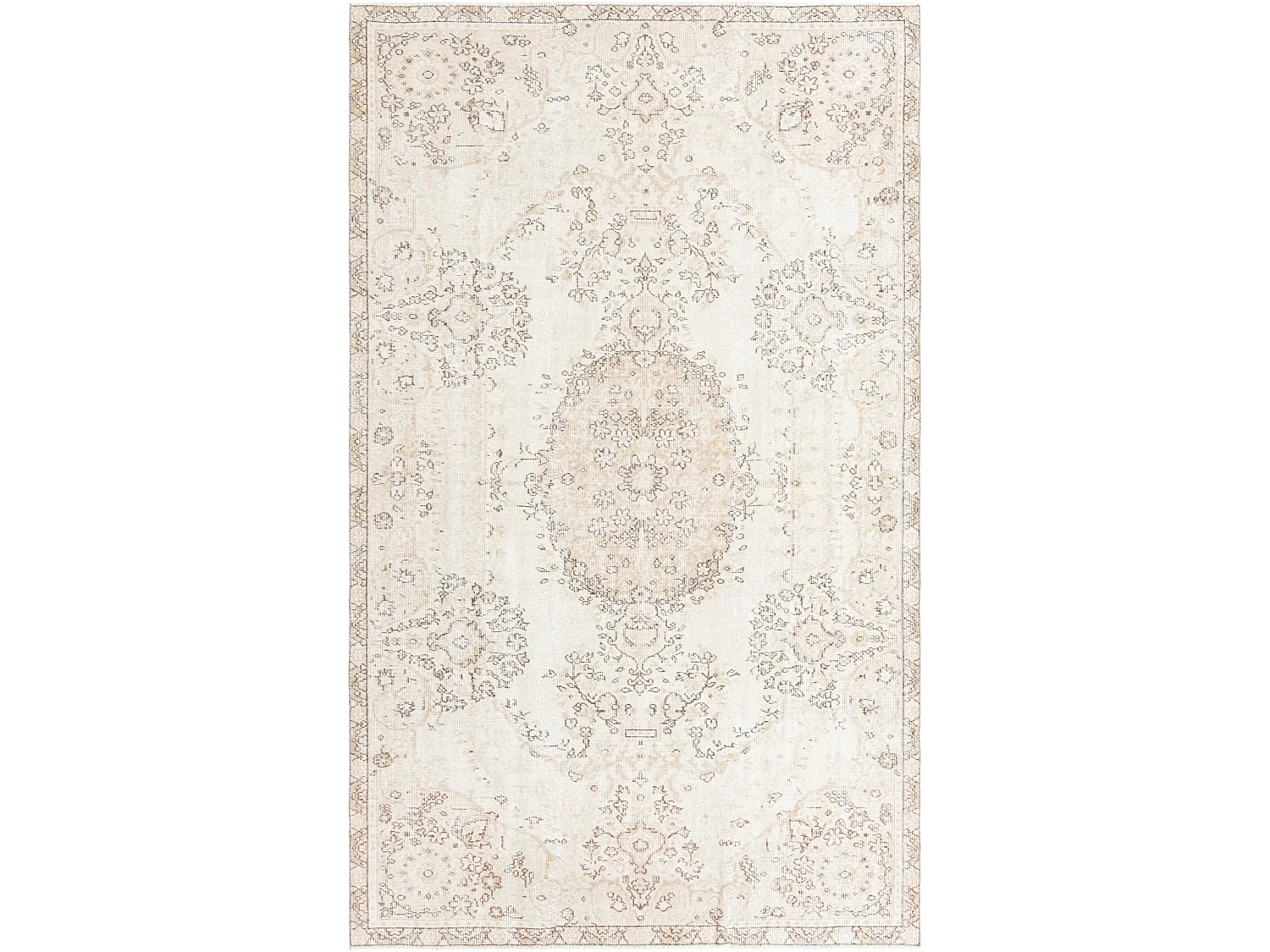 Tapis de laine 170x282 beige Ultra Vintage