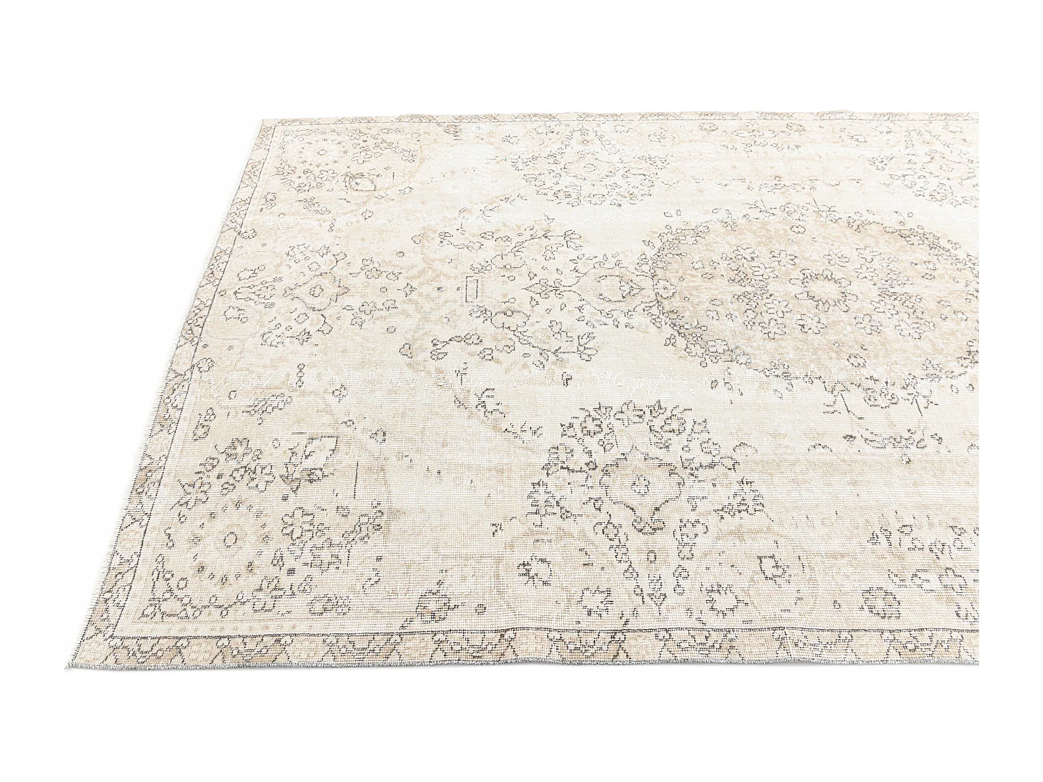 Tapis de laine 170x282 beige Ultra Vintage