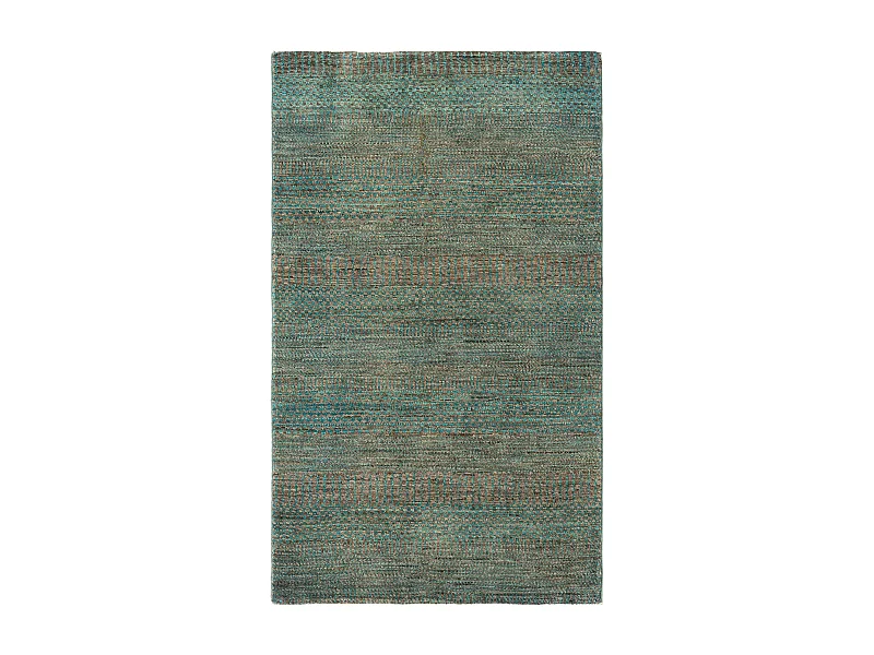 Wollteppich 91x156 Grün Juma