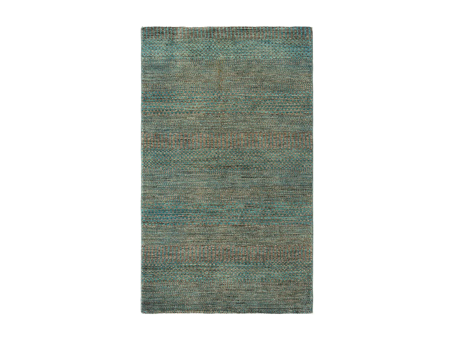 Wollteppich 91x156 Grün Juma