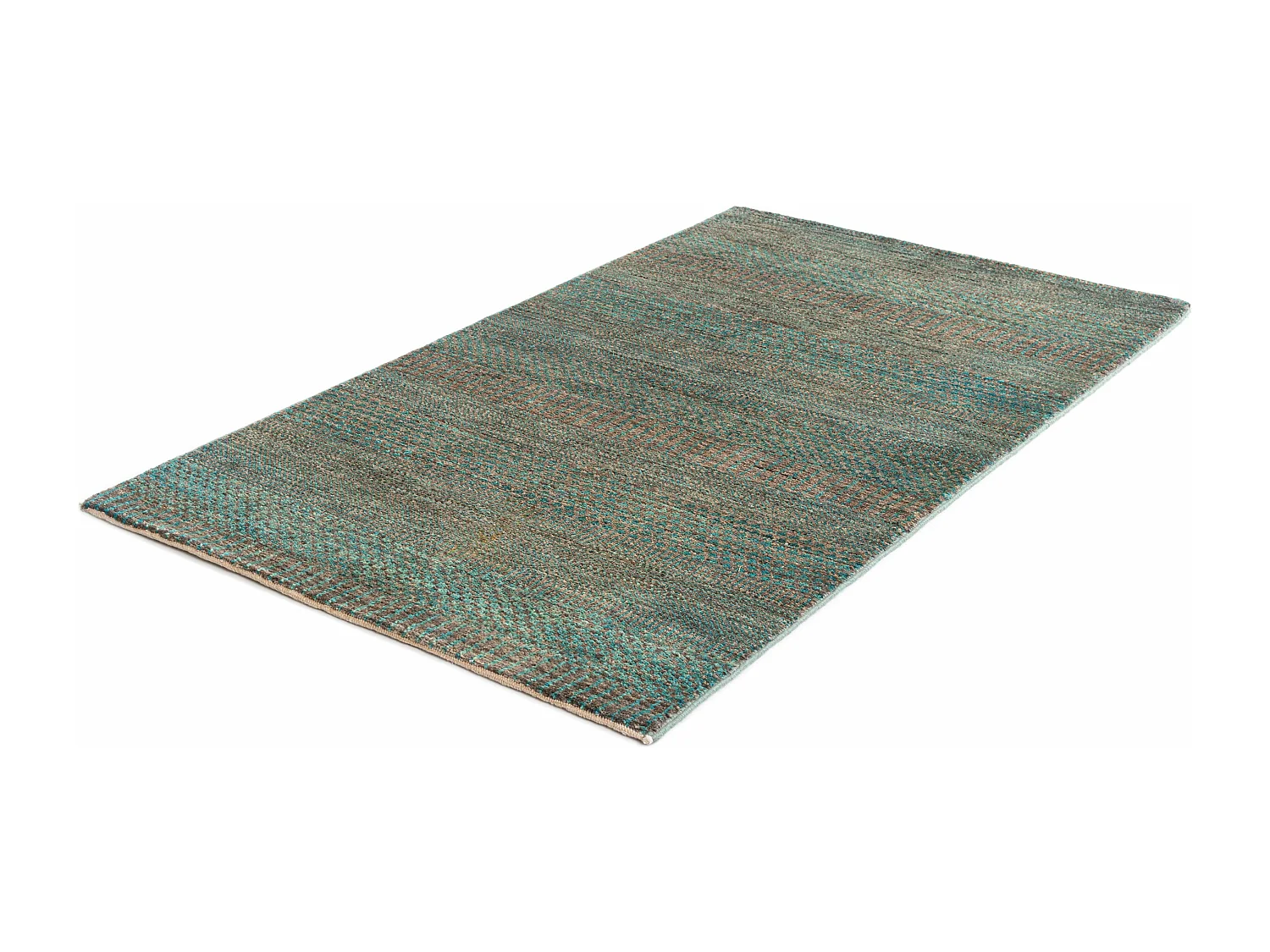 Tapis de laine 91x156 vert Juma