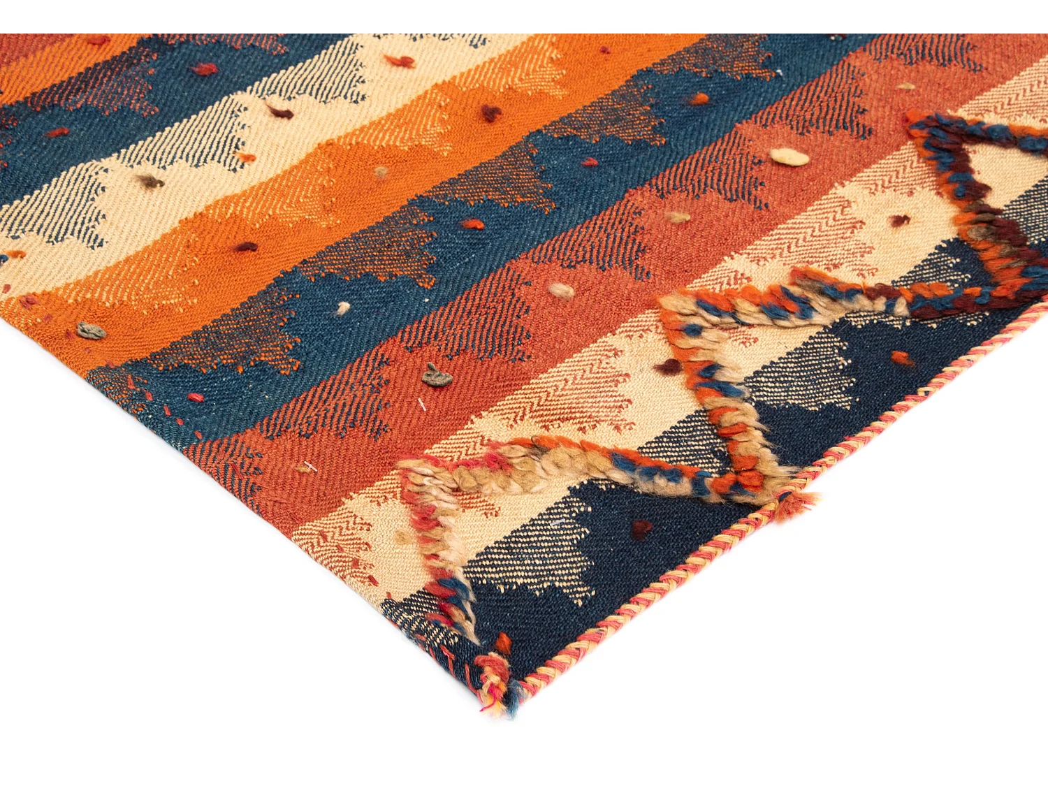 Wollteppich 115x227 Beige Jajim