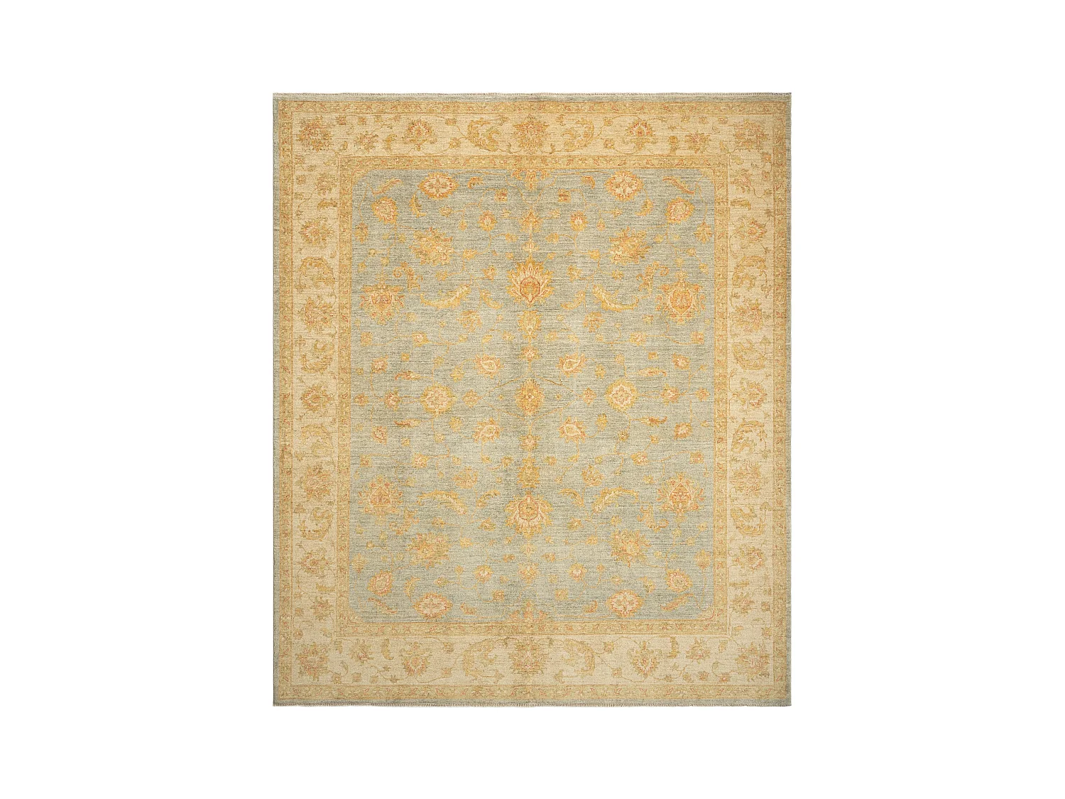 Tapis de laine 254x297 beige Kaizar