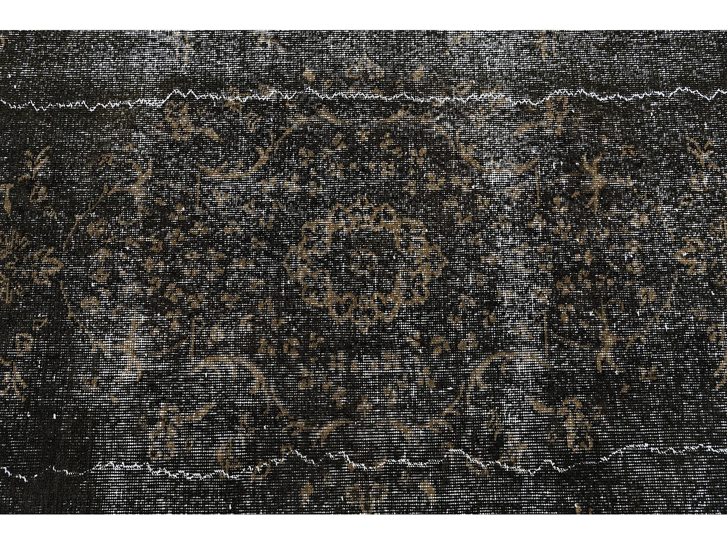Tapis de laine 201x300 noir Ultra Vintage