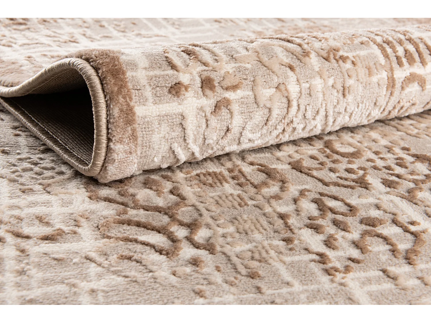 Tapis 62x120 beige Bern Shimmer