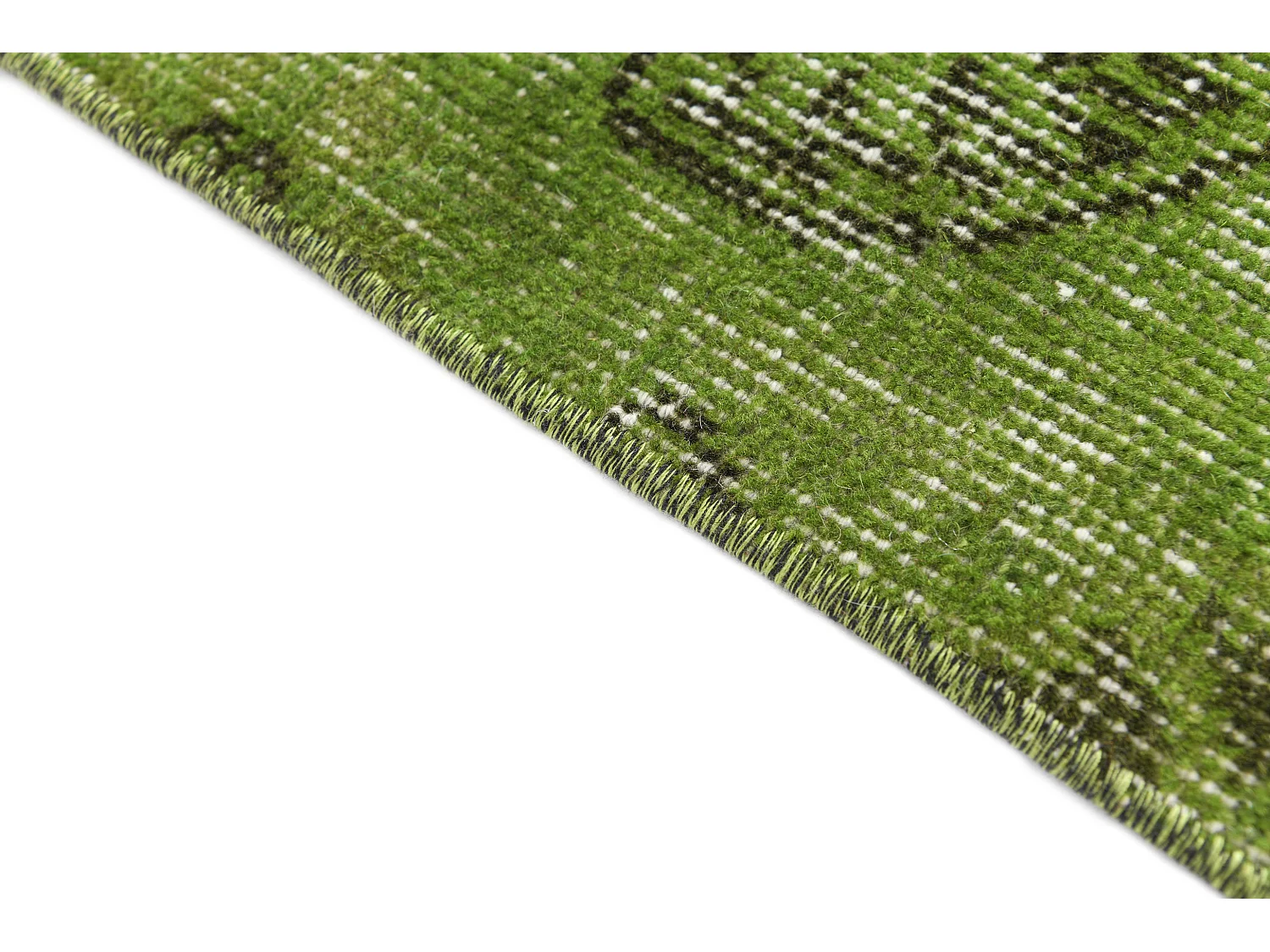 Tapis de laine 155x236 vert Ultra Vintage