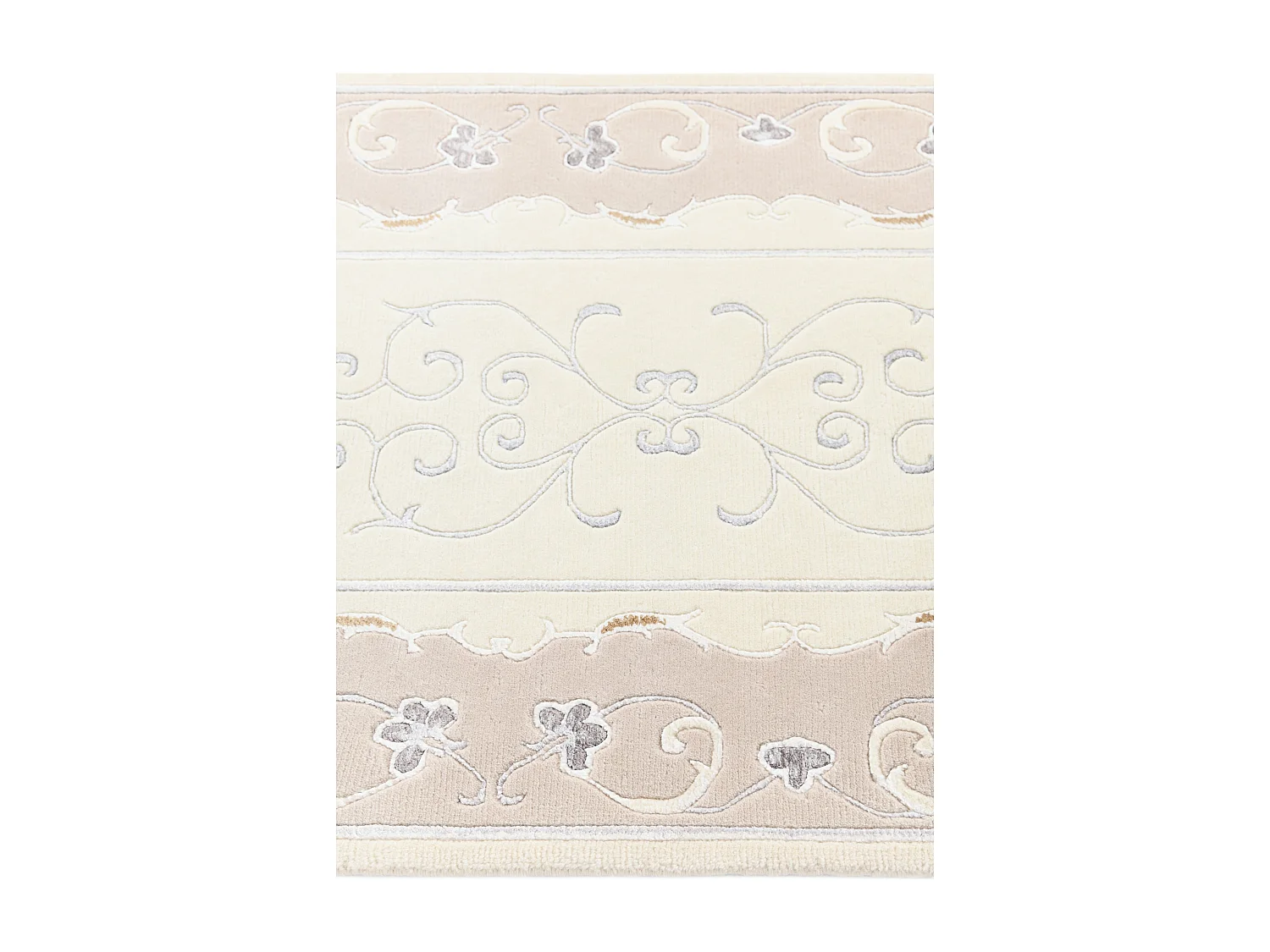 Tapis de couloir en laine 89x300 beige Darya