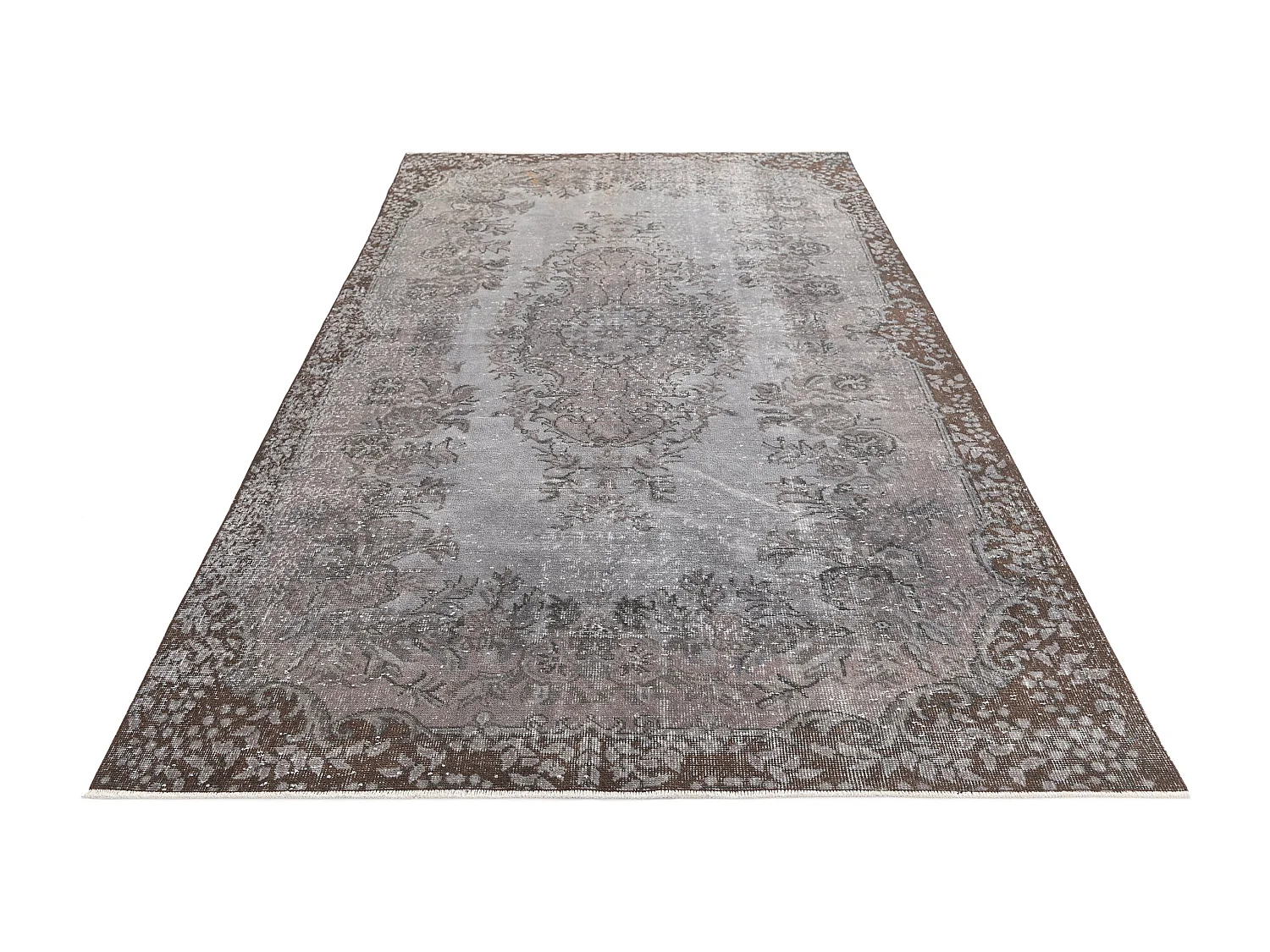 Tappeto in lana 168x302 grigio Ultra Vintage