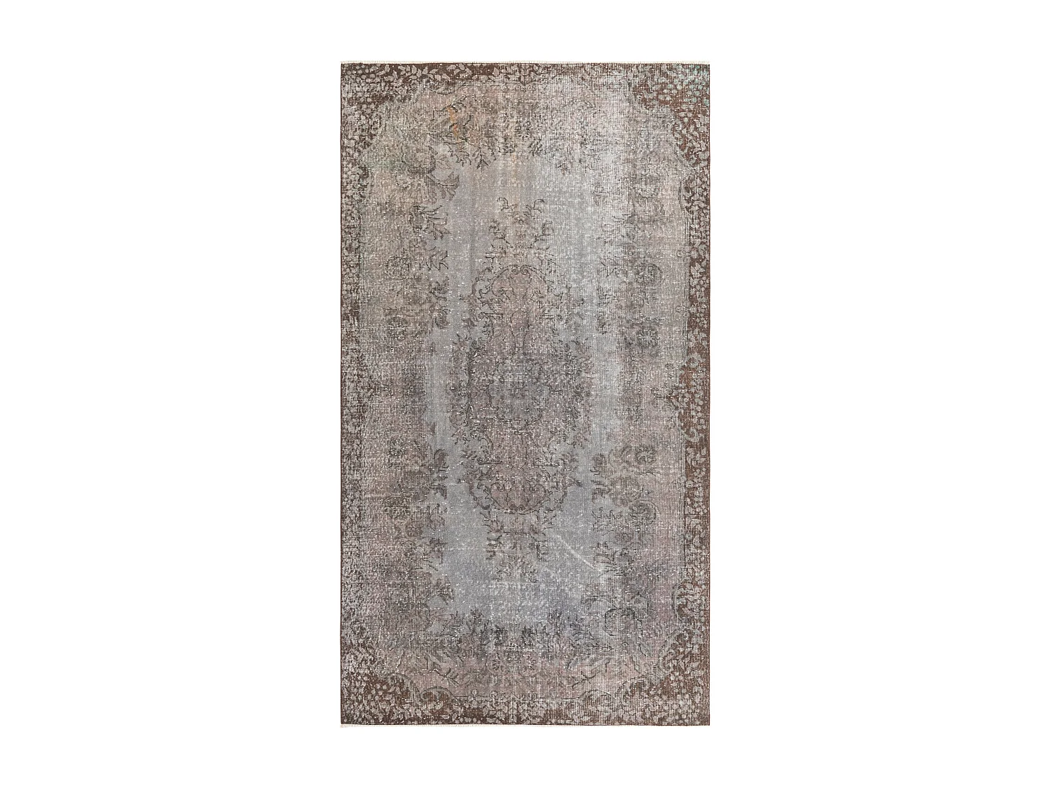 Tapis de laine 168x302 gris Ultra Vintage