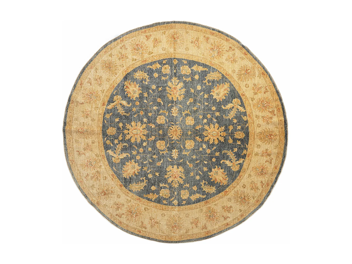 Tapis de laine 248x250 Bleu Kaizar