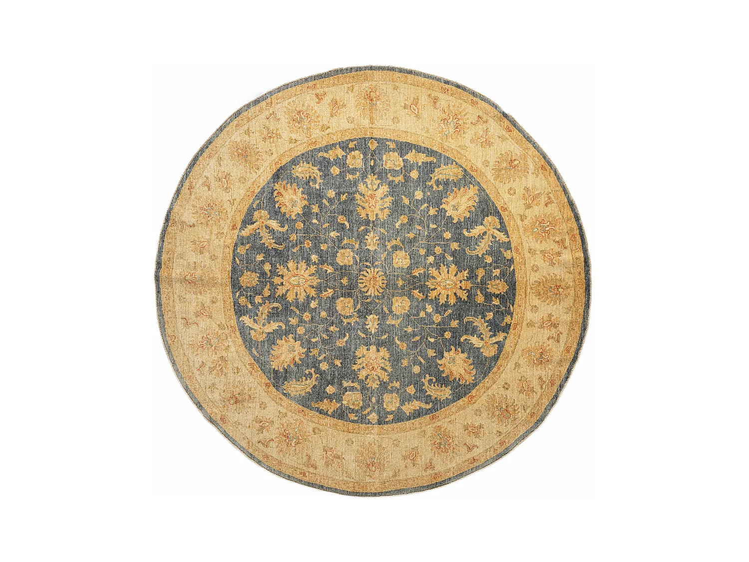 Tapis de laine 248x250 Bleu Kaizar