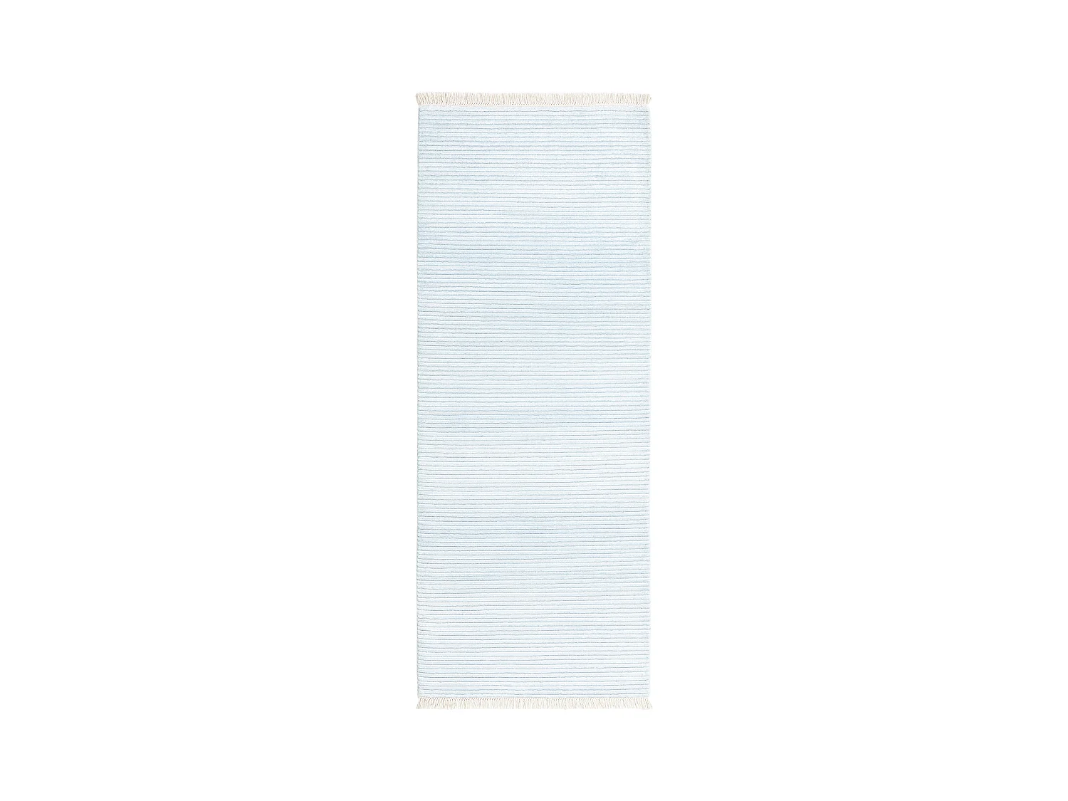 Tapis de couloir en laine 79x201 bleu Darya