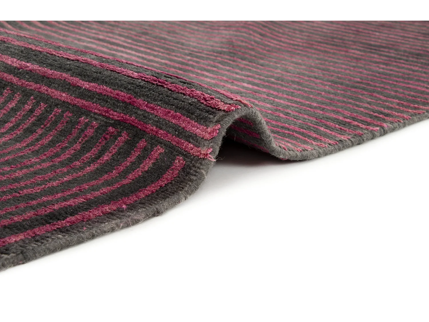 Tapis de laine 230x299 gris Modern Nehmo