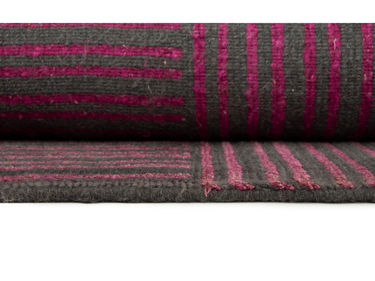 Tapis de laine 230x299 gris Modern Nehmo