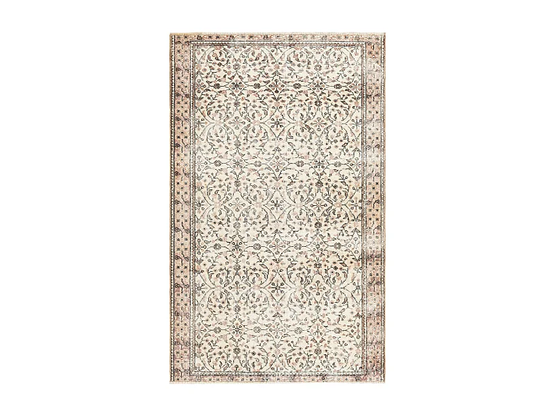 Tapis de laine 117x188 beige Ultra Vintage