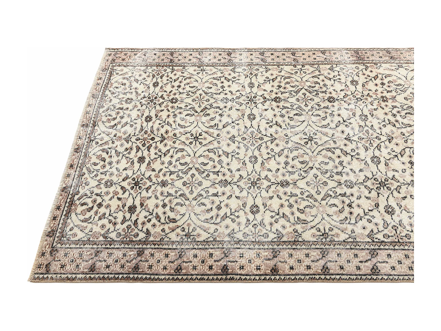 Tappeto in lana 117x188 beige Ultra Vintage