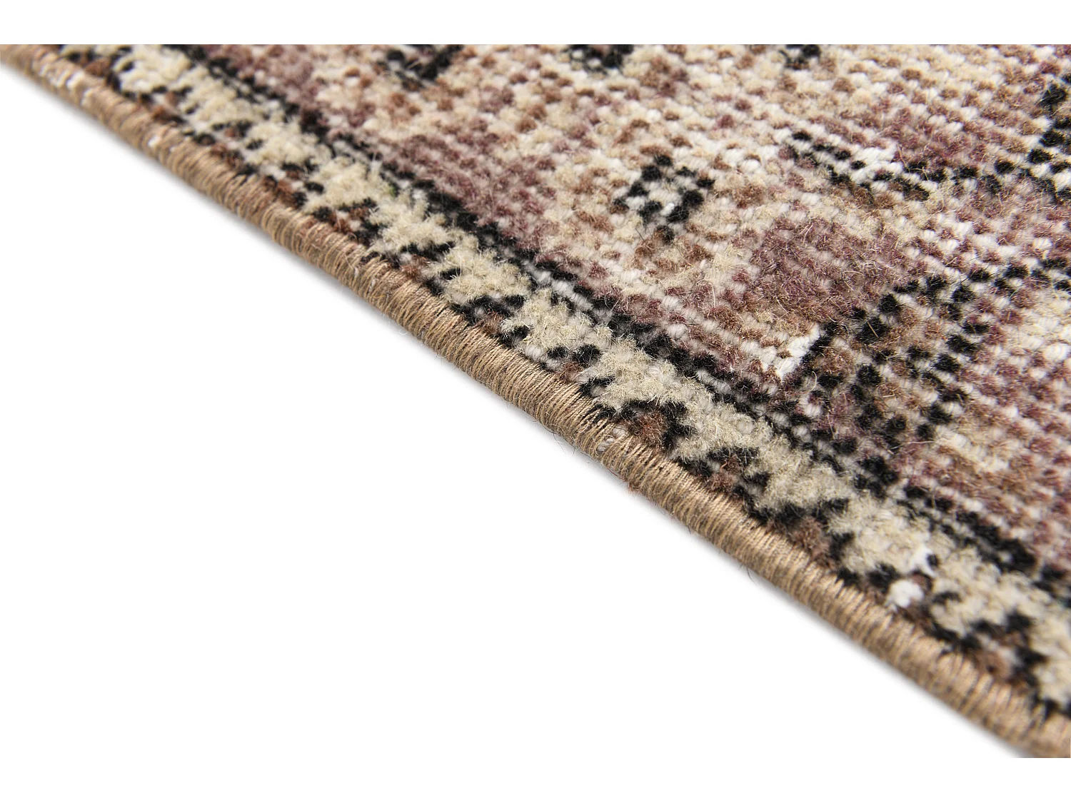 Tapis de laine 117x188 beige Ultra Vintage