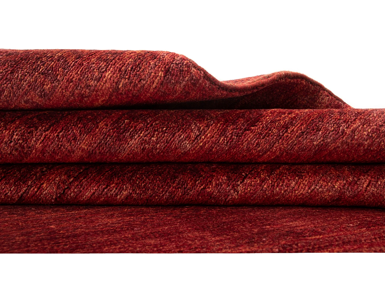 Tapis de laine 130x199 rouge Juma