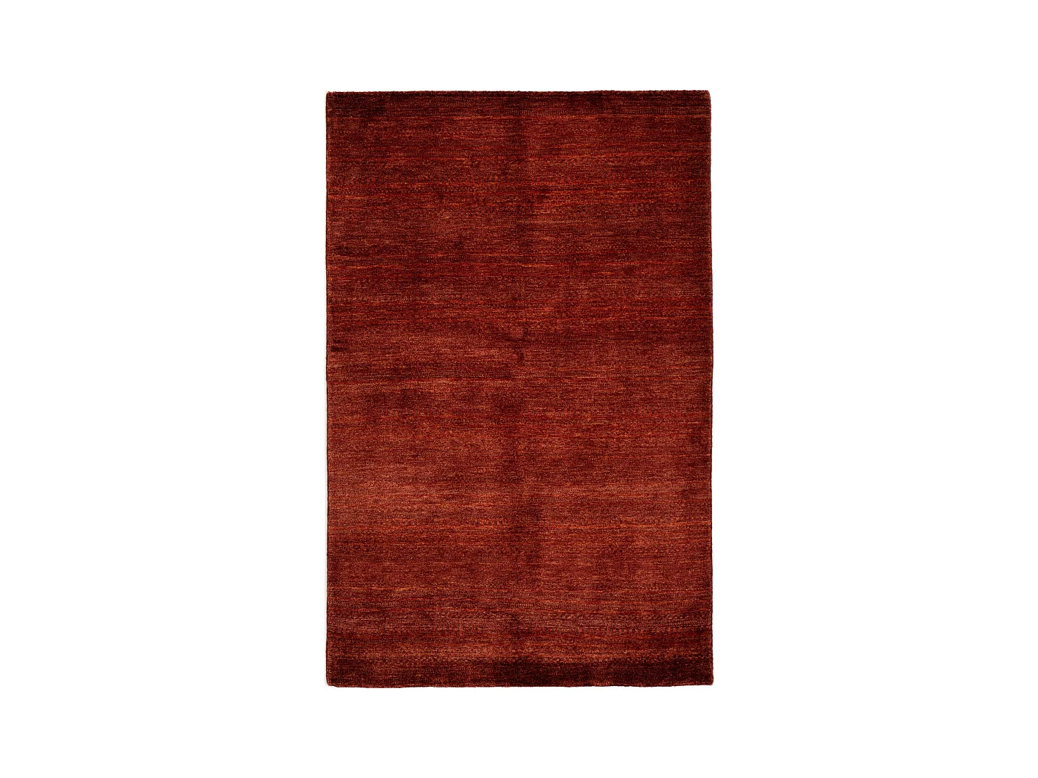 Tapis de laine 130x199 rouge Juma