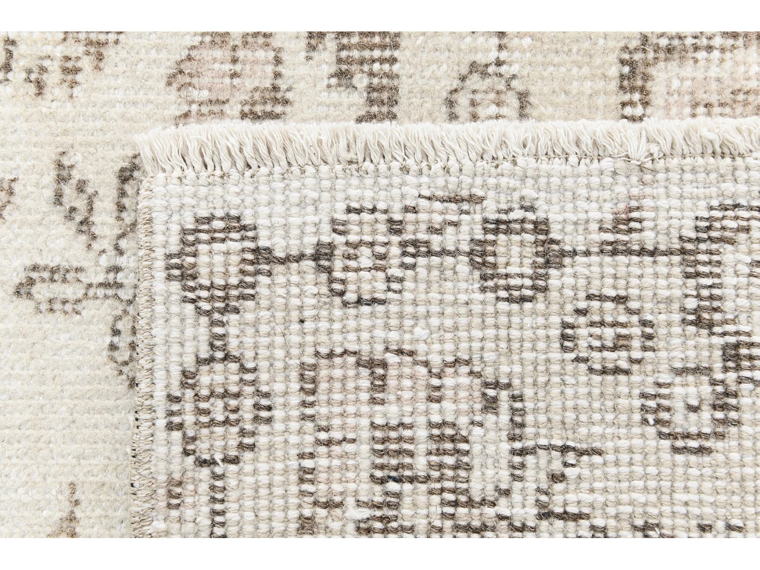 Tappeto in lana 163x282 beige Ultra Vintage