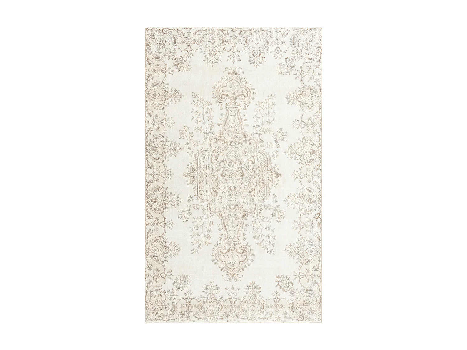 Tappeto in lana 163x282 beige Ultra Vintage