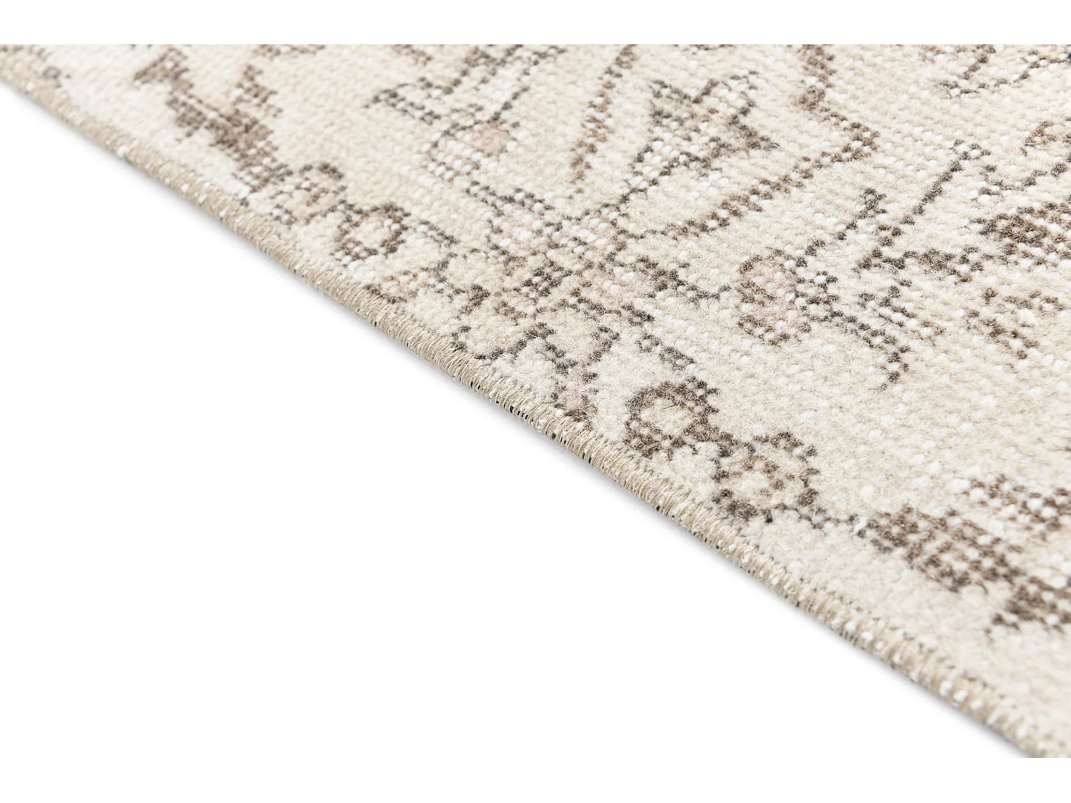 Tapis de laine 163x282 beige Ultra Vintage