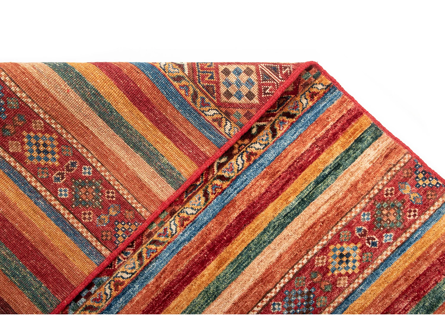 Tapis de laine 150x203 rouge Torkman