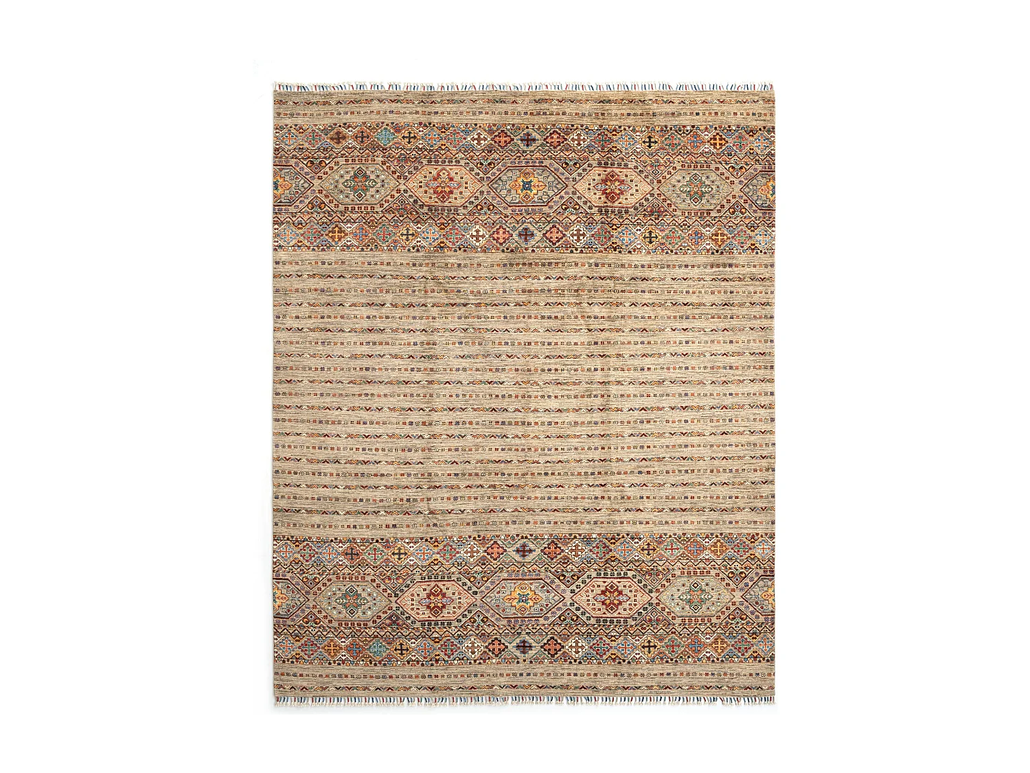 Tappeto in lana 242x296 marrone Torkman