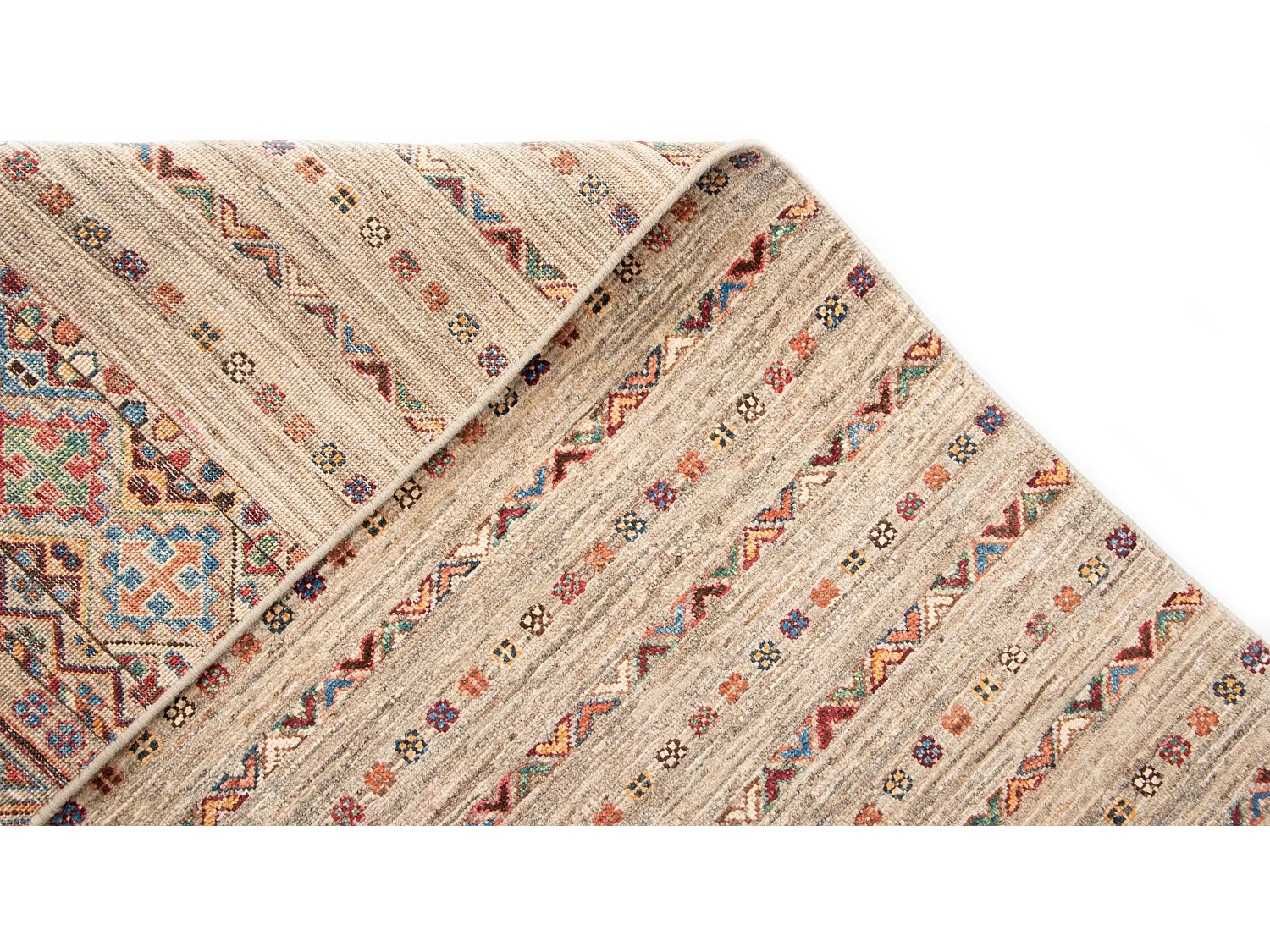 Tappeto in lana 242x296 marrone Torkman