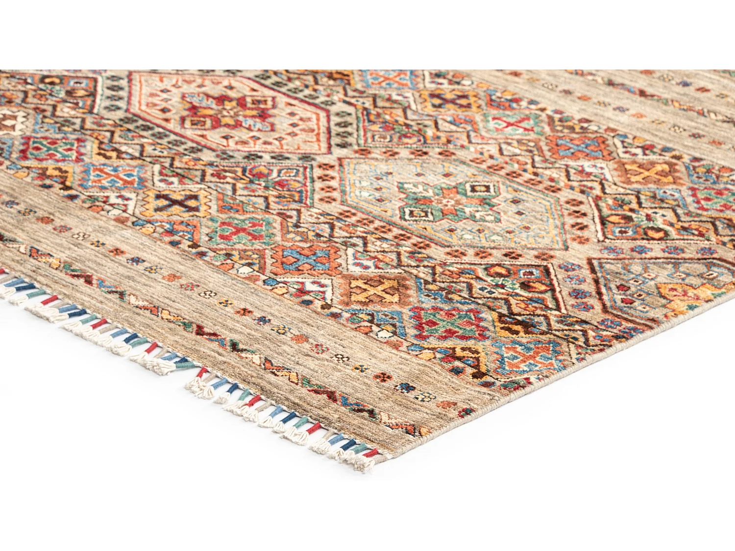 Tappeto in lana 242x296 marrone Torkman