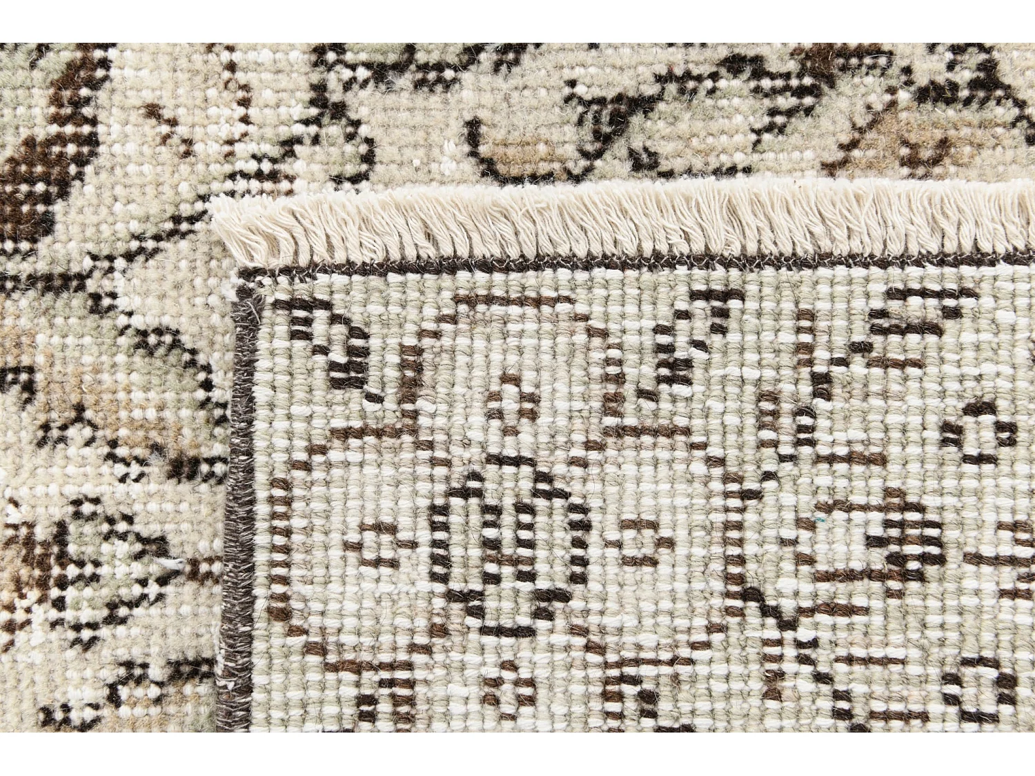 Tapis de laine 124x236 brun Ultra Vintage