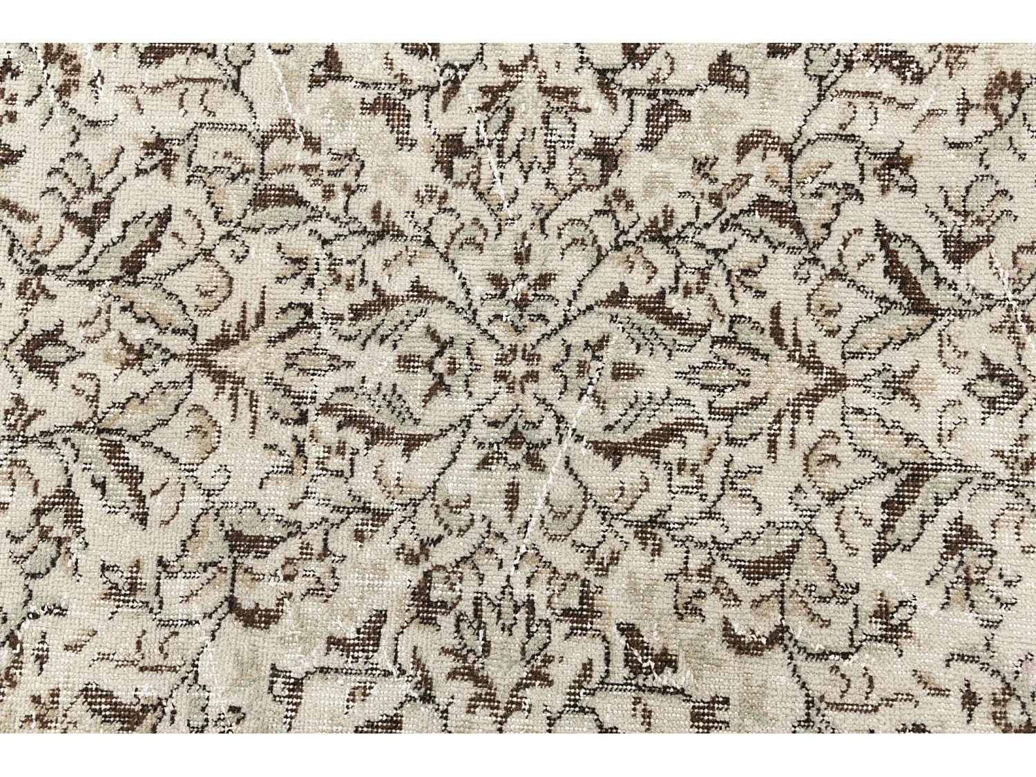 Tapis de laine 124x236 brun Ultra Vintage