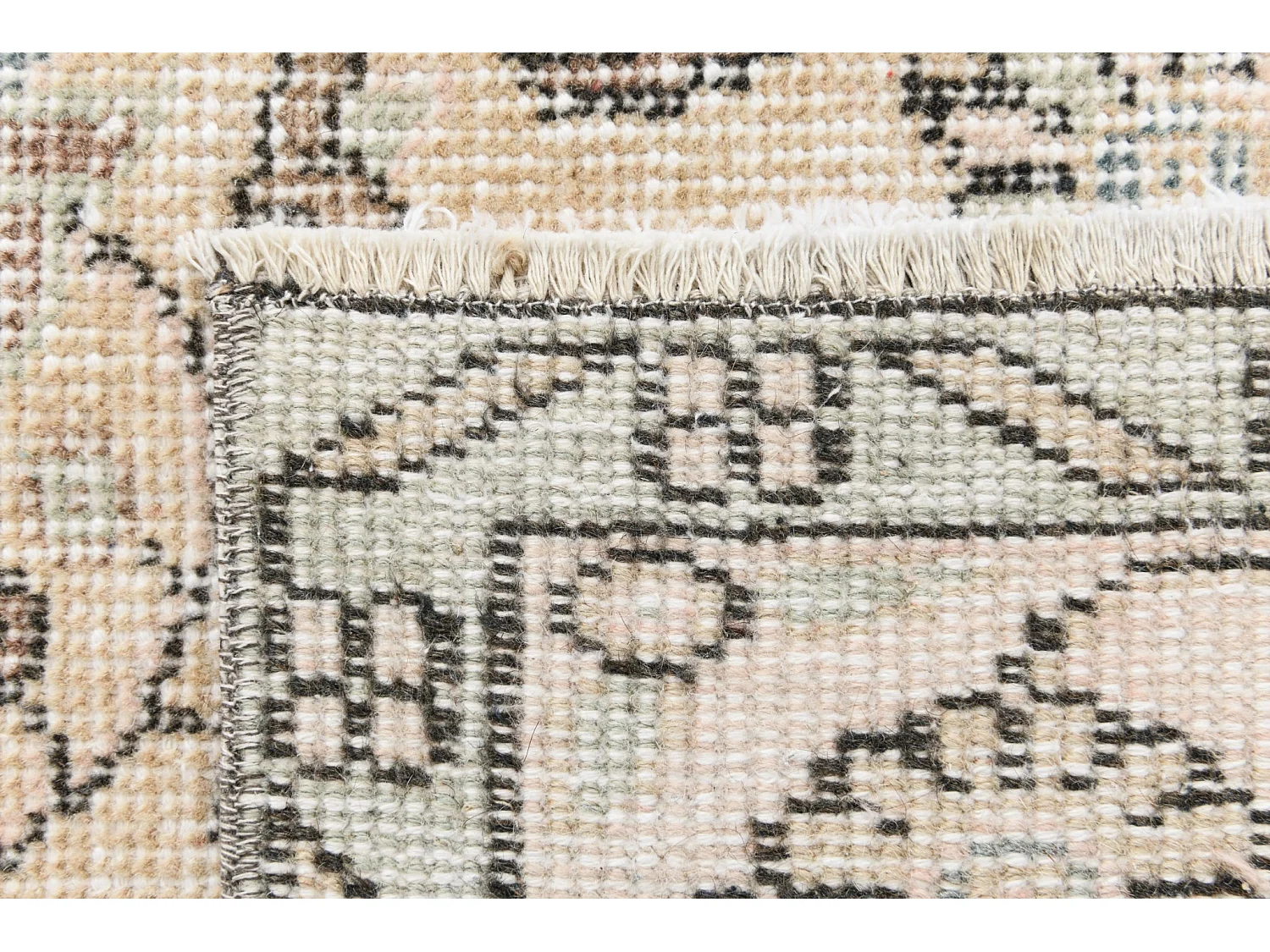 Tapis de laine 170x274 beige Ultra Vintage