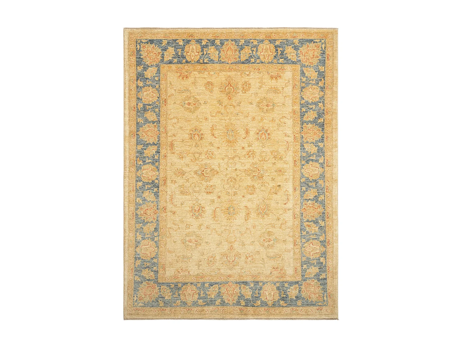 Tapis de laine 173x234 beige Kaizar