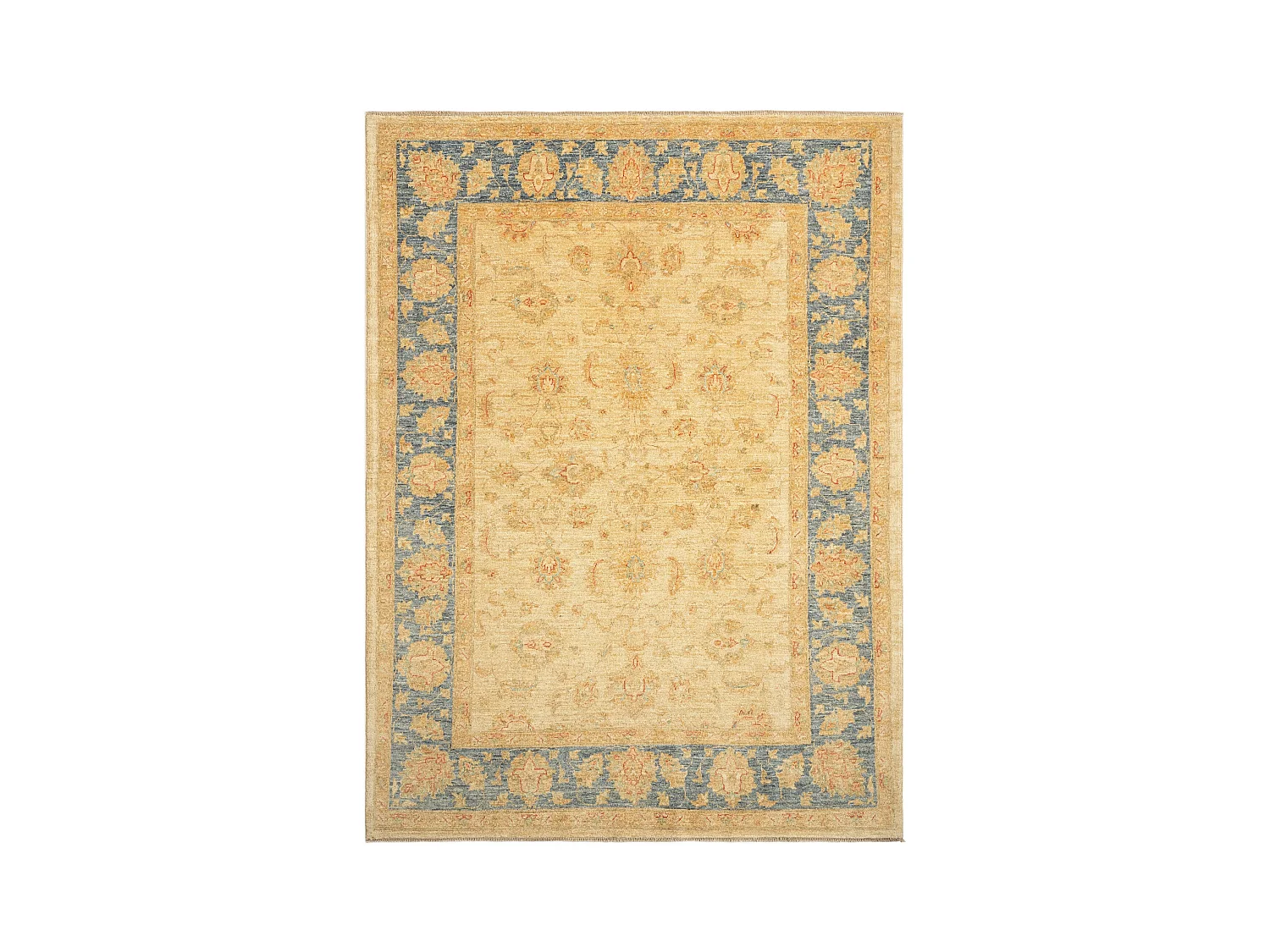 Tapis de laine 173x234 beige Kaizar