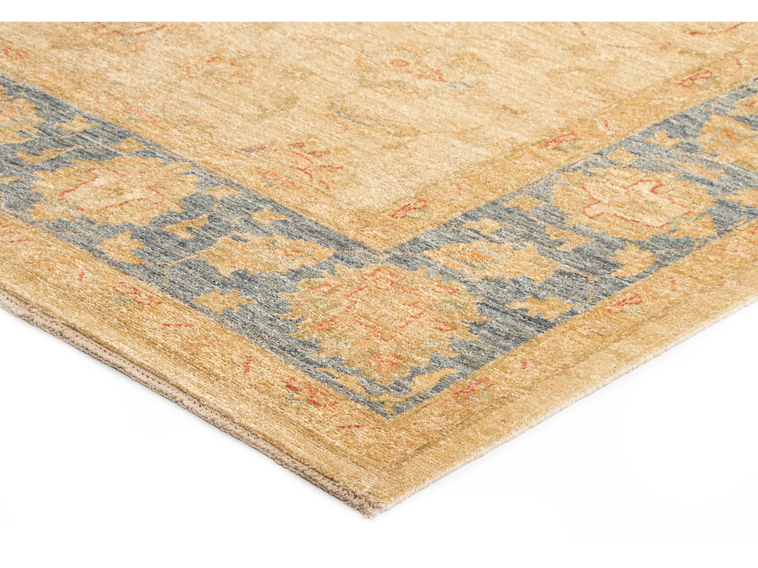 Tapis de laine 173x234 beige Kaizar