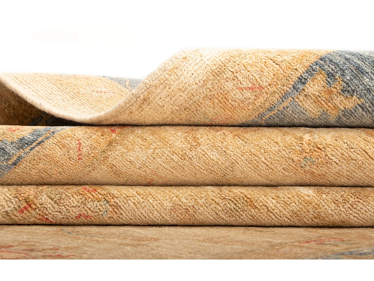 Tapis de laine 173x234 beige Kaizar