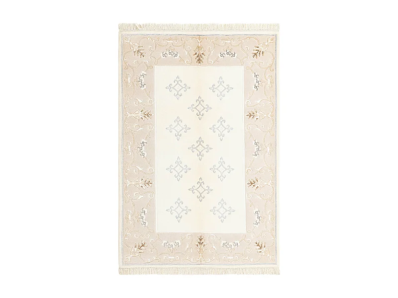 Wollteppich 119x178 Beige Darya