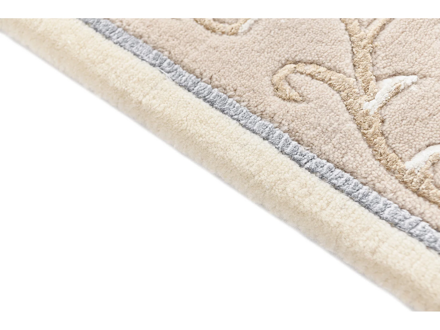 Wollteppich 119x178 Beige Darya