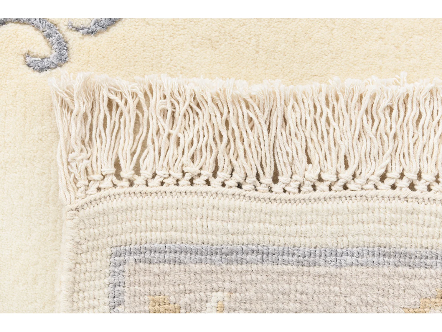 Wollteppich 119x178 Beige Darya