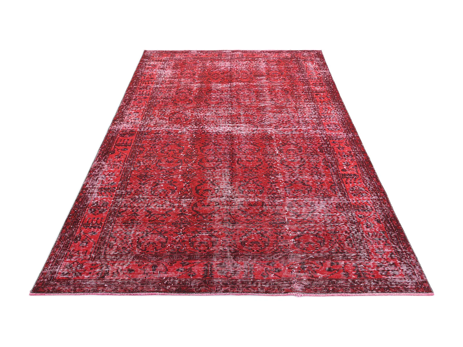 Tappeto in lana 165x279 rosso Ultra Vintage