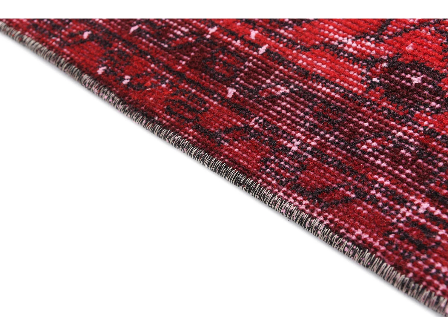 Tapis de laine 165x279 rouge Ultra Vintage