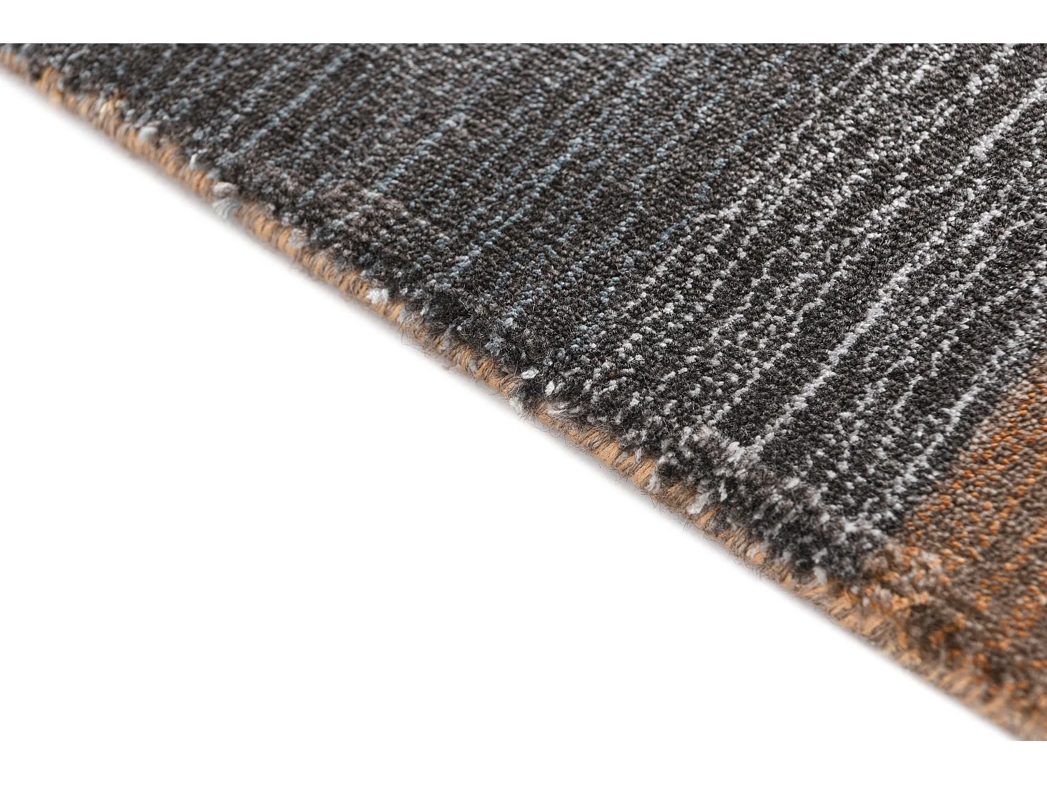 Läufer-Wollteppich 81x295 Braun Darya