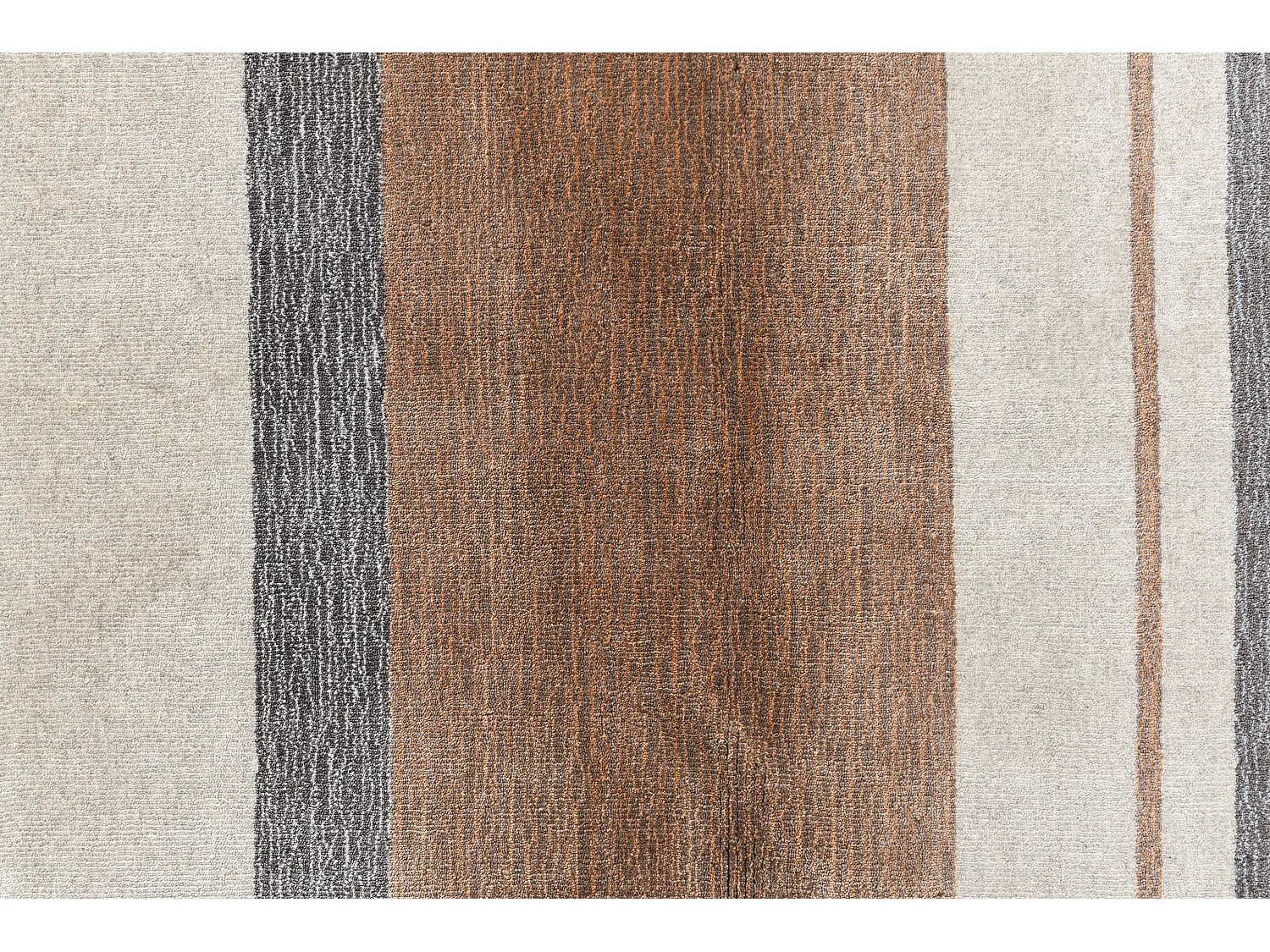 Läufer-Wollteppich 81x295 Braun Darya