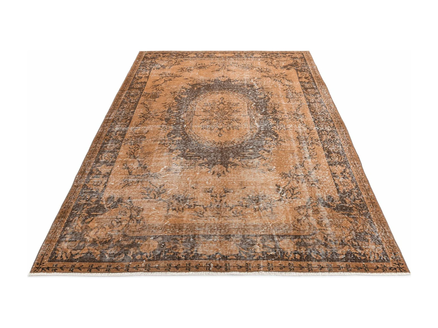 Tapis de laine 163x259 brun Ultra Vintage